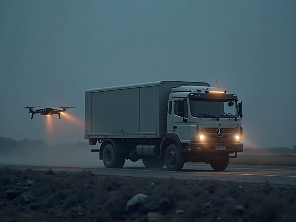 Down Range Delivery logistics operation